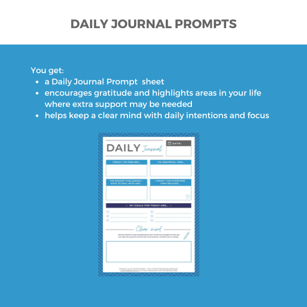 daily journal prompt